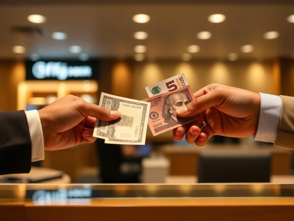 International currency exchange